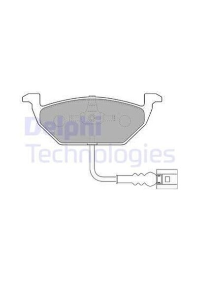 Seat Ibiza 1.2 2001-2005 Delphi Ön Balata Netpar23130