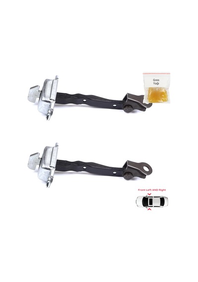 Toyota Yaris Mk3 P13 2010-2020 İçin 2x Ön Sağ Sol Kapı Gergisi
