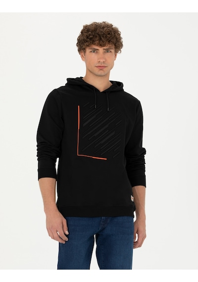 Pierre Cardin Erkek Siyah Sweatshirt 50272825-vr046 Siyah