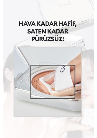 Mat Bitişli Clıo Kill Cover Founwear Cushion The Original Mini 21n Linen Spf50+ Pa+++ 21n Linen