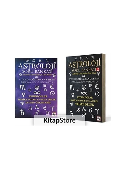 Astroloji Seti - 2 Kitap Takım- Az Kitap