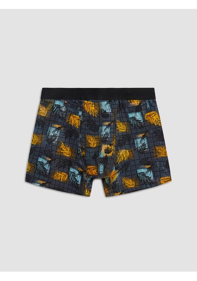 LC Waikiki Lc Waıkıkı Gri Pamuklu Esnek Erkek Boxer 3'lü