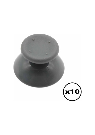 10 Adet Xbox 360 Analog Topuz Xbox 360 İçin Analog Başlık Gri Renk Xbox 360 Kol Tamiri Yedek Parça