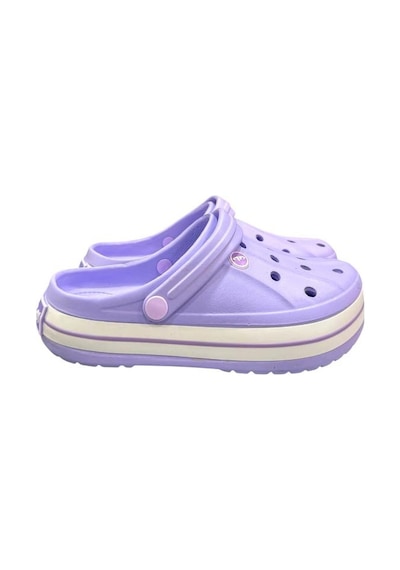 Akınalbella Eva Kapalı Bayan Terlik Sandalet Unisex Lila