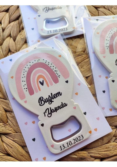 Balon Açacak Kız Erkek Bebek Özelleştirilebilir 20'li