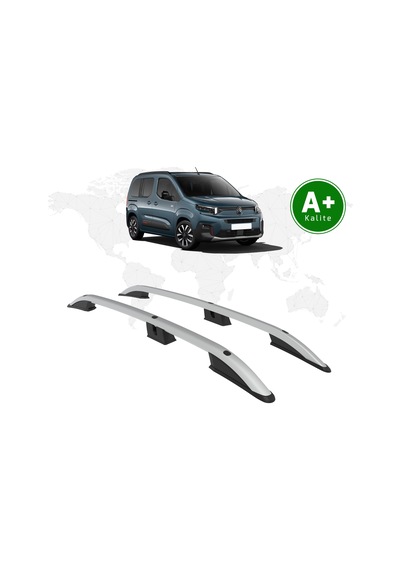 Citoren Berlingo Tavan Çıtası Kısa Şasi 2024 Model Ve Sonrası Gri
