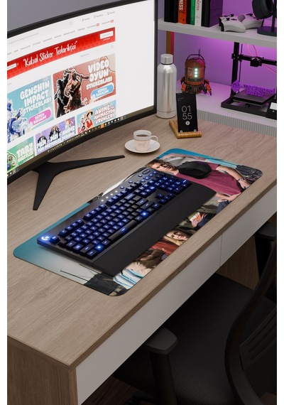 Dexter V5 70x30 Xl Gaming Kauçuk Kaymaz Taban Mouse Pad Fare Altlığı