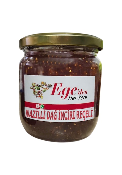 Nazilli Gurme 4'lü El Yapımı Organik Reçel Tadım Paketi 4x480gr