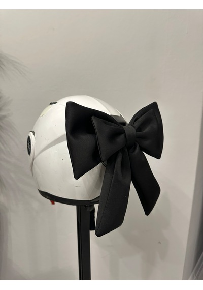 Motor & Motosiklet Siyah Çift Fiyonk Kask Aksesuarı Kask Dış Aksesuar Diğer