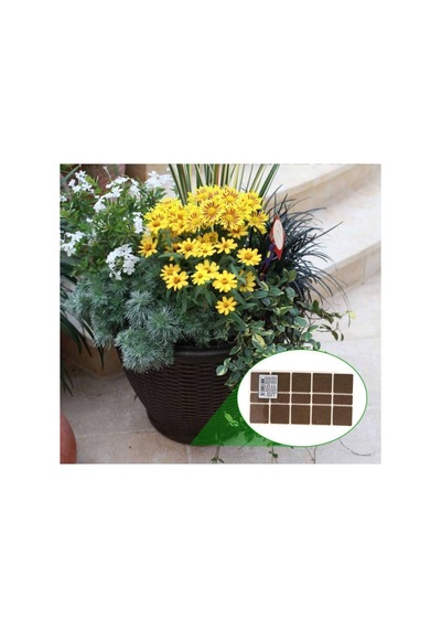 15 Adet 2 Boyut Sandalye Mobilya Koruyucu Keçe 716240 Beyaz - 225504821 Beyaz