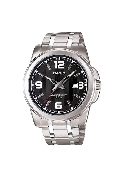 Casio Mtp-1314d-1avdf-la670wga-1df Çift Saat Seti Analog Ve Dijital Metal Kordon Gri