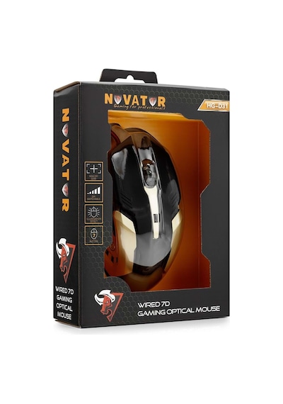 Hadron Novator HDG31 Kablolu RGB Optik Oyuncu Mouse