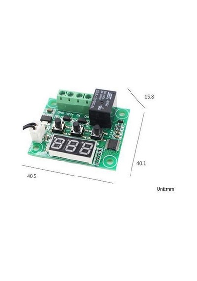 Elektronikport-W1209 Dijital Termostat Sıcaklık Kontrol Devresi Sensörlü