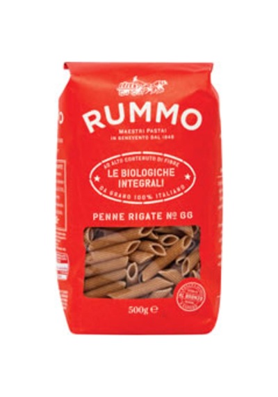 Rummo Organik Kepekli Penne 500g - 8 Adet Tarı