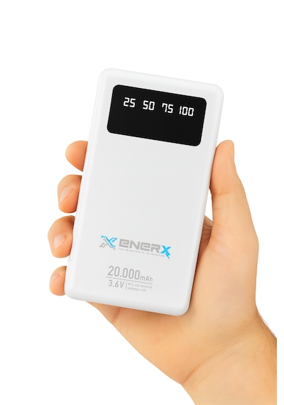 Enerx Enr-p20dc 20.000 Mah 2.1a Dahili Kablolu Powerbank