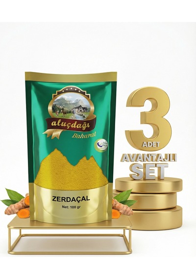 Aluçdağı Zerdeçal 3x100 Gr