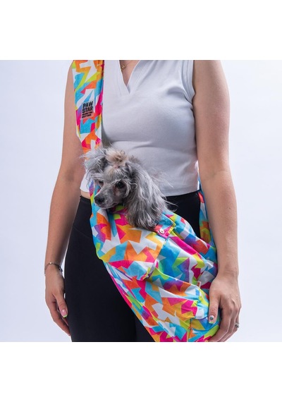Pawstar Mosaic Crossbody Çanta Kedi Köpek Taşıma Çantası