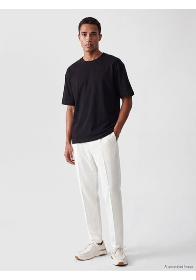 Lcw Vision Ekru Regular Fit Erkek Pileli Pantolon