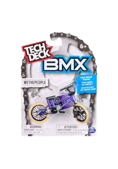 Tech Deck Bmx Parmak Bisikleti - Wethepeople - Mor