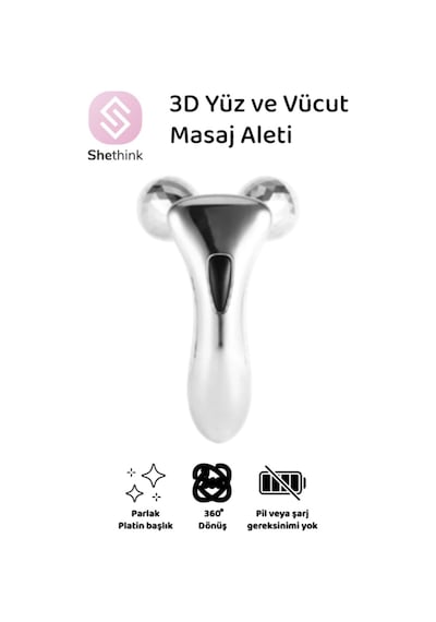 Shethink 3d Yüz Ve Vücut Masaj Aleti Sh-50 - 8 Adet Tarı