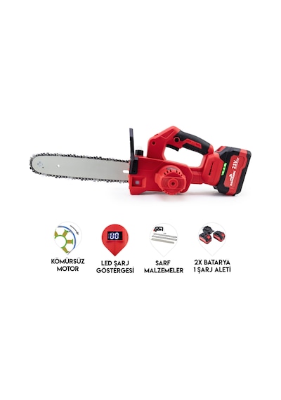 Dawreek MW12 Şarjlı Ağaç Kesme Makinesi