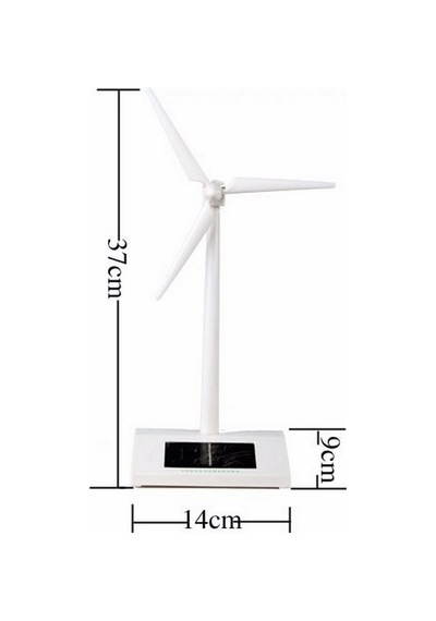 Güneş Enerjisiyle Çalışan Yel Değirmeni Seti Demonte
