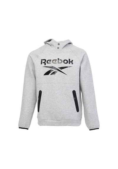 Reebok Overhead Hoody Fleece Gri Erkek Sweatshirt 000000000102237940