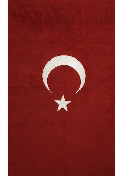 El Dokuma Türk Bayrağı 65X90Cm