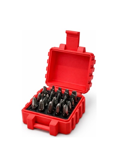 Mini Bit Set Kutusu Vidalama Uç Organizer Kutu Sert Plastik Taşınabilir Uç Kutusu