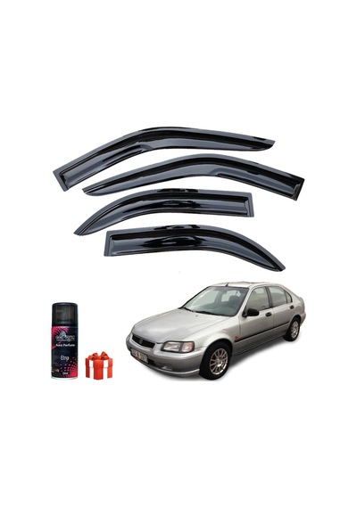 Euro Civic Mügen Cam Rüzgarlığı 1996-2001 Arası 4 Lü Takım+koku