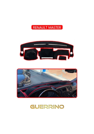 Renault Mastertorpido Koruma Halısı Kırmızı Kenar
