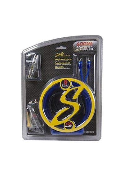 Stınger Ss600xs 600w, 8ga Bakır, Amfi Kablo Kiti