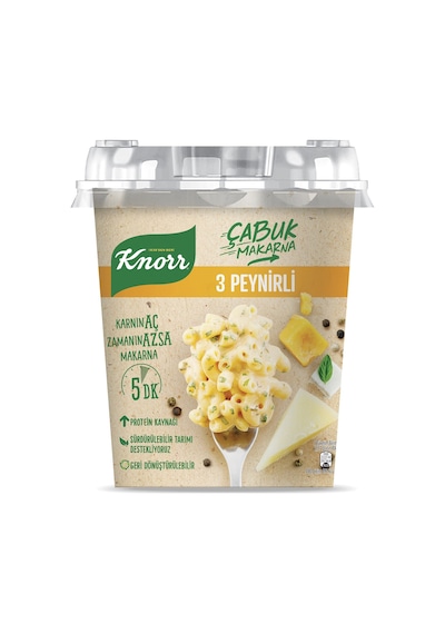 Knorr 3 Peynirli Çabuk Makarna 67 G
