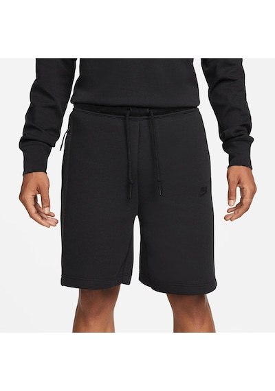 Nike Tech Fleece Erkek Siyah Şort-sportxstore