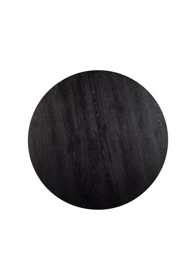 Hemera Ahşap Yemek Masası 110x110 Siyah
