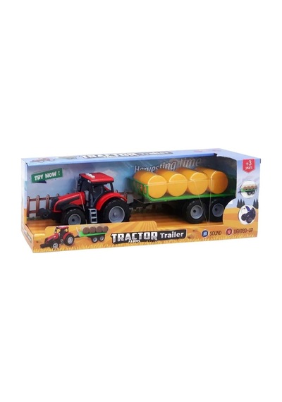 Ayatoys Oyuncak Pilli Balyalı Traktör 40289