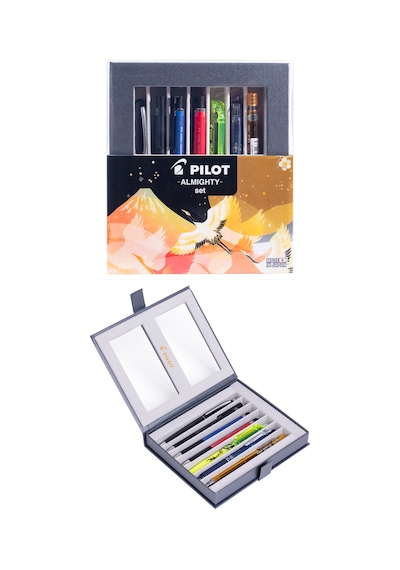 Almighty Set Premium 7 Parça Yazım Ve Çizim Seti Çok Renkli