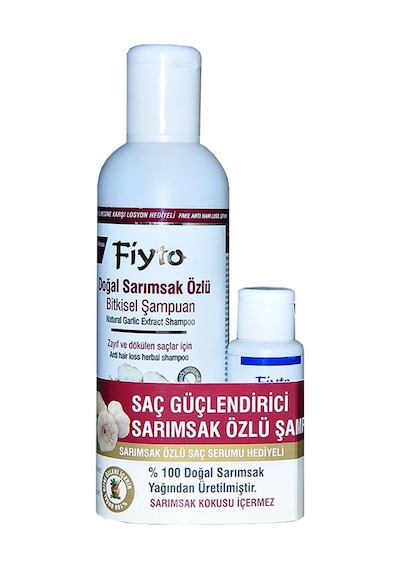 Fiyto Doğal Sarımsaklı Bitkisel Şampuan Seti 500 ML