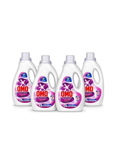 Omo Sıvı Deterjan 1500 Ml Renkliler 4 Lü