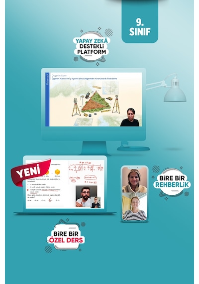 9. Sınıf Mentörüm Paketi (Sadece Dijital Lisans) - 30 Canlı Özel Ders + Birebir Sınav Koçluğu Yapay Zeka Destekli TYT AYT Sözel Online Eğitim Paketi
