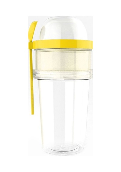 Zweikell Capsularge Sarı Bpa İçermez Atıştırmalık Kabı 750 ML Çok Renkli