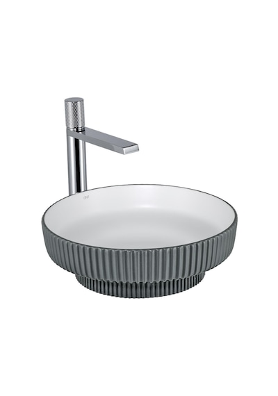 Lena E-W1501MGB Tezgahüstü Lavabo Mat Gri