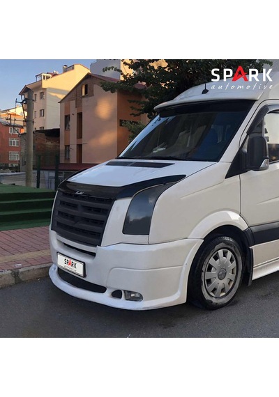 Volkswagen Crafter 2006-2012 Yıl Aralığı Uyumlu Kaput Rüzgarlığı 4mm Siyah