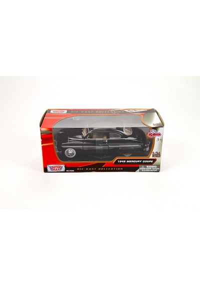 Motormax 1949 Mercury Coupe 1/24 Siyah Model Araba