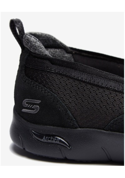 Skechers Arch Fit Refine Kadın Siyah Günlük Ayakkabı 104270 Bbk