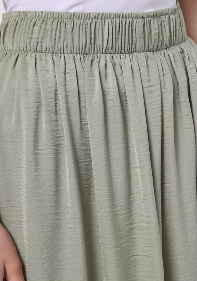 Colin's Colins Regular Fit Yüksel Bel Geniş Paça Kadın Yeşil Pantolon Cl1074666 Q1.v1 Sag Sage
