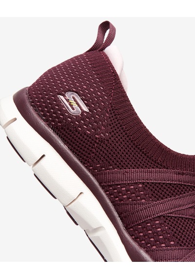 Skechers Gratis - Chic Newness Kadın Bordo Günlük Ayakkabı 104152 Plum Bordo