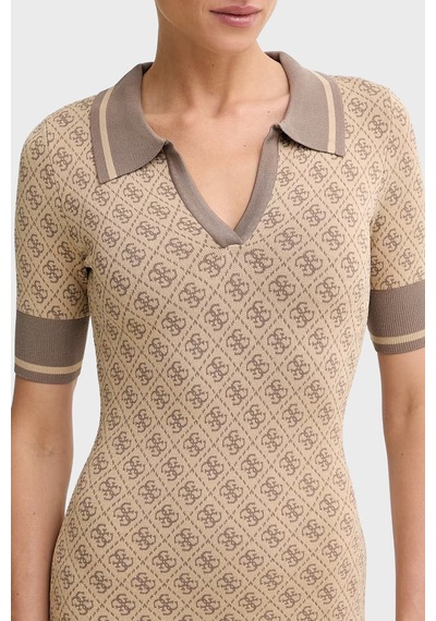 Guess Ss Lise 4g Logolu Slim Fit Mini Triko Elbise W6yk32z0963 Kadın Elbise W6yk32 Z0963 F1fp Kahve Guess Ss Lise 4g Logolu Slim Fit Mini Triko Elbise W6yk32z0963 Kadın Elbise W6yk32 Z0963 F1fp Kahve