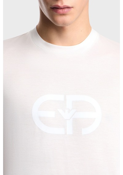 Emporio Armani Erkek T Shirt Em004581 Af10017 U0003 Beyaz Beyaz