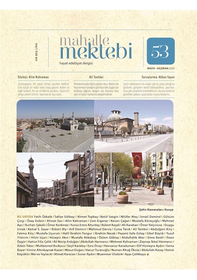 Mahalle Mektebi 53.Sayı Mayıs-Haziran 2020